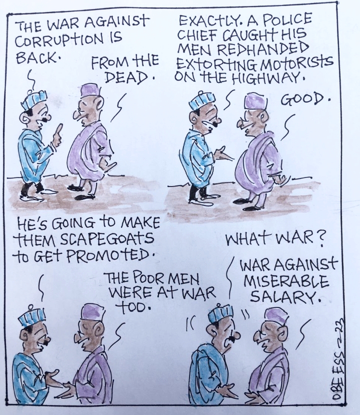 CARTOON OF THE DAY: War against miserable salary