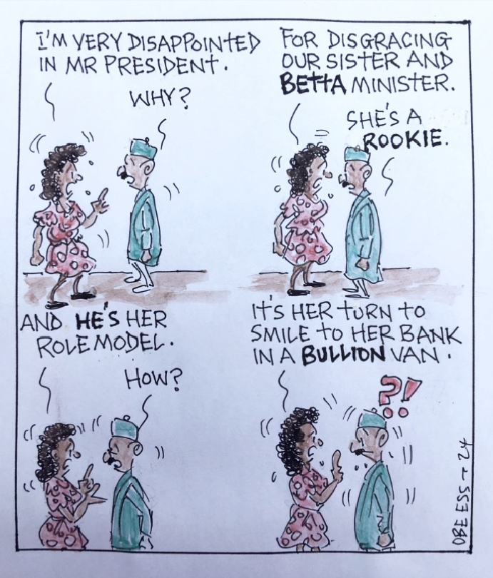 CARTOON OF THE DAY: I am very disappointed in Mr President